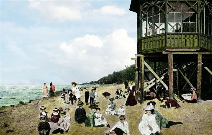 Отдых в Нойкурен в 19 веке