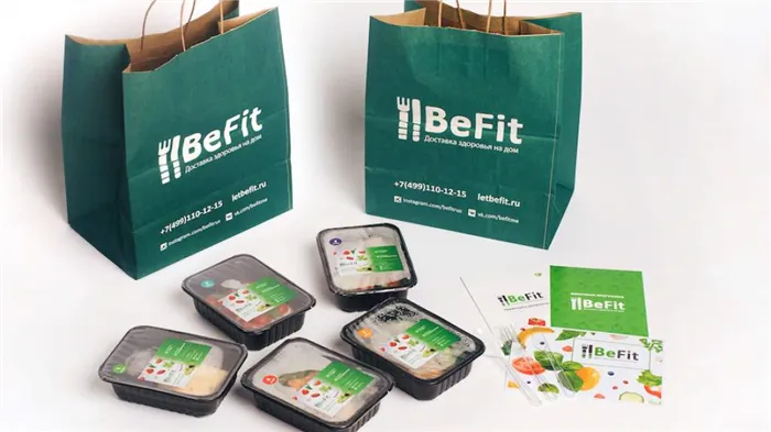 BeFit сайт заказа готовой правильное еды для спортсменов