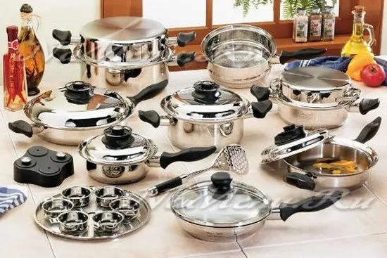 Список необходимой посуды на кухне с фото