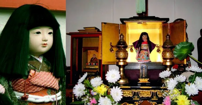Окику - Японская кукла с привидениями