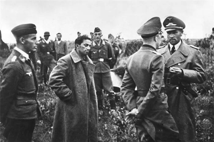 Захваченный в плен Яков Сталин