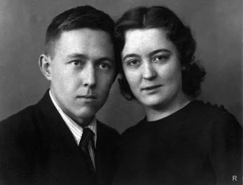 Александр Солженицин с женой