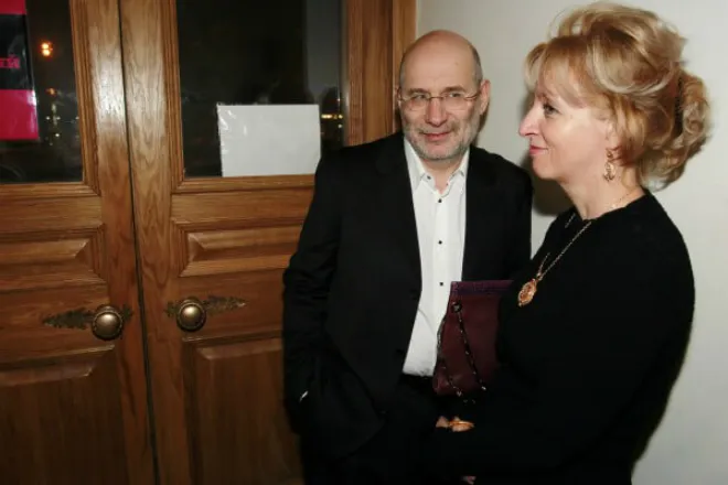 Борис Акунин с женой