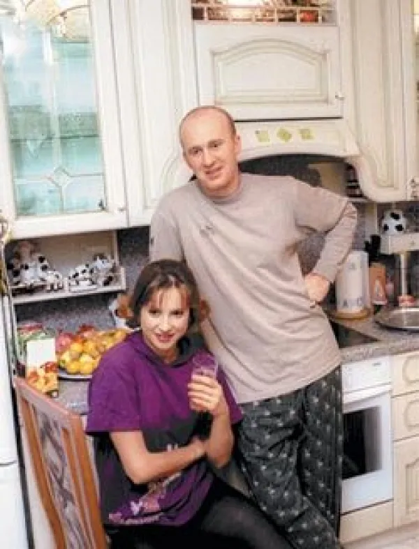 Ирина Слуцкая с первым мужем