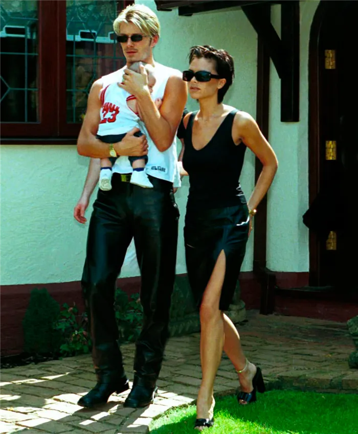 Дэвид и Виктория Бекхэм, 1999
