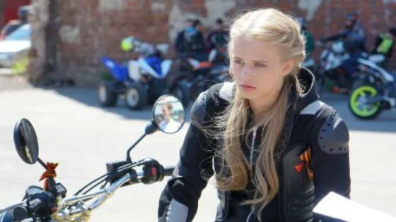 Александра Бортич увлекается мотоциклами