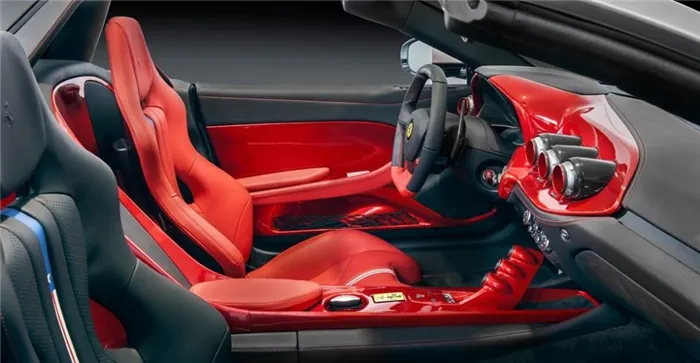 Интерьер Ferrari F60