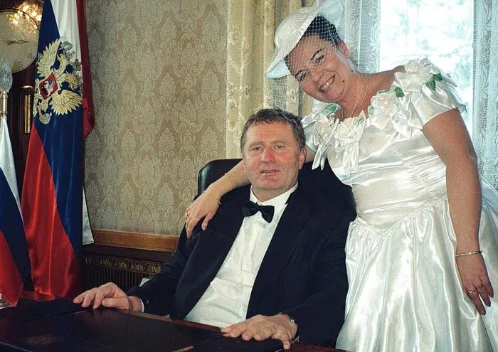 Владимир Жириновский и жена Галина