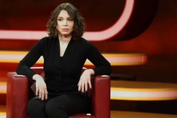 Жанна Немцова на передаче