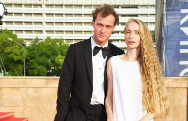 Юрий Борисов и его жена