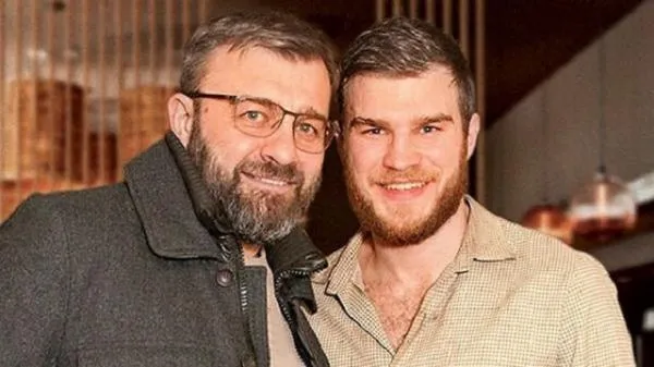 На фото: Михаил Пореченков и его сын Владимир