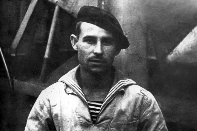 Николай Рубцов служил на Северном флоте