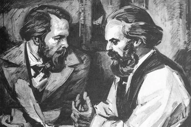 Фридрих Энгельс и Карл Маркс