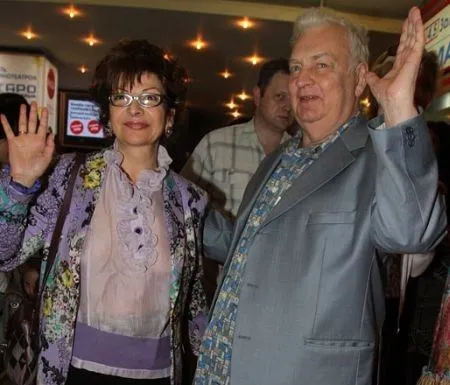 Роксана Бабаян с мужем Михаилом Державиным