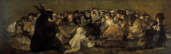 Шабаш Ведьм (Большой Козел) - самые известные картины Гойи