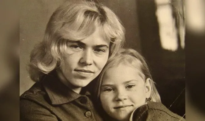 Ада Якушева с дочерью Татьяной Визбор