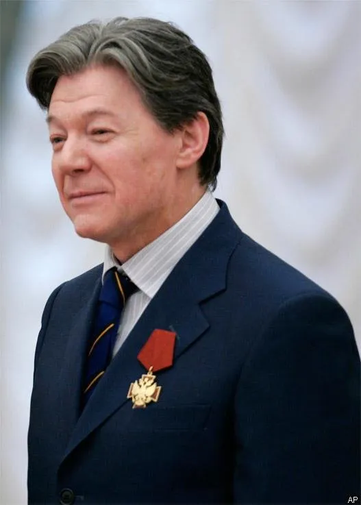 Виктор Алексеевич Збруев при нагрождении орден «За заслуги перед Отечеством» 