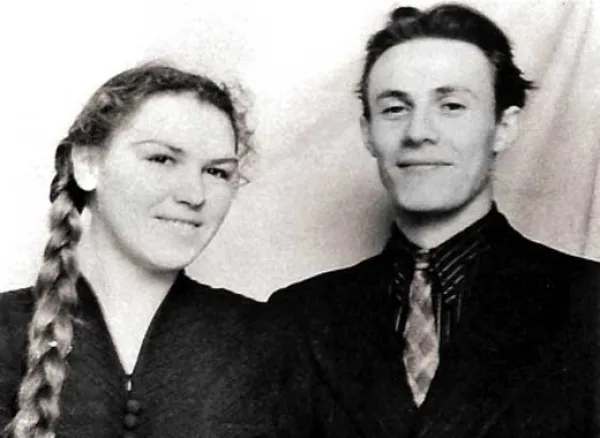 Юрий Соломин с женой Ольгой