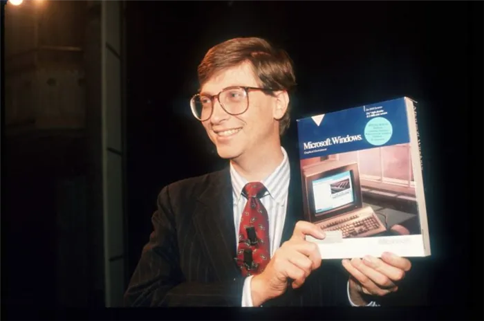 Билл Гейтс презентует Windows 