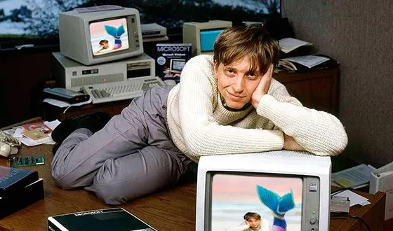 Билл Гейтс «заболел» компьютерами еще в 12 лет