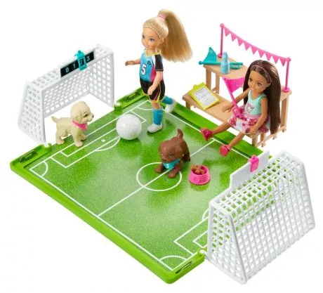 Набор игровой Футбол с Челси Barbie GHK37