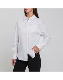 Белая рубашка с вышивкой Akhmadullina dreams