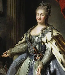 Екатерина II с орденом Св. Георгия