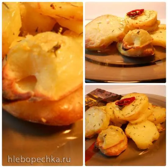 Картофель, запеченный с тимьяном и лимоном