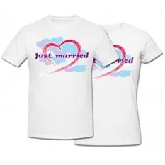 Комплект футболок Just Married