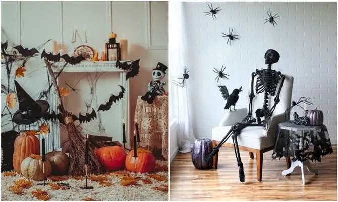 Украшение дома на Хэллоуин 2022: крутые варианты и фото идеи 23