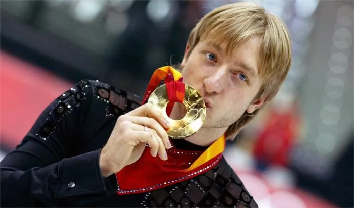 Олимпийский чемпион Евгений Плющенко