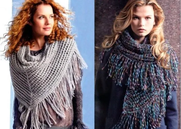 Модные шарфы 2024