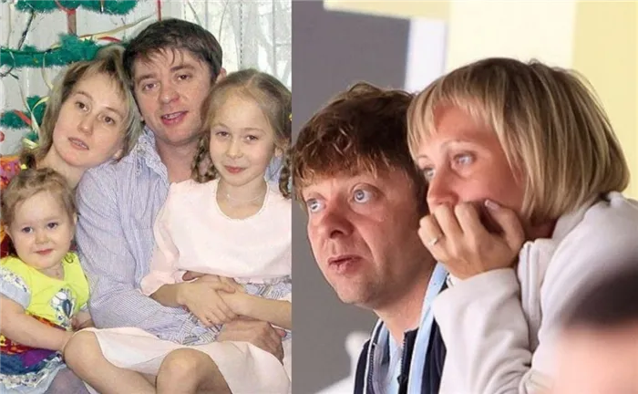 Дмитрий Брекоткин вместе с женой Екатериной и детьми