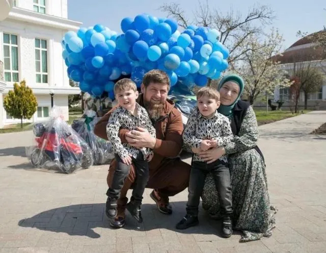 Сыновья-близнецы Рамзана Кадырова