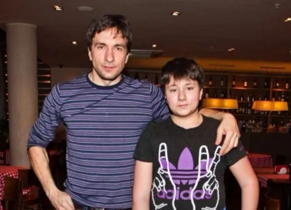 Григорий Антипенко с сыном Александром