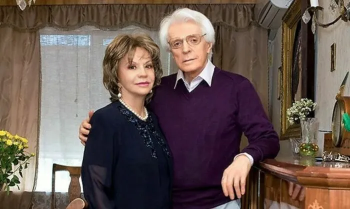 Олег Стриженов и его жена Лионелла Пырьева