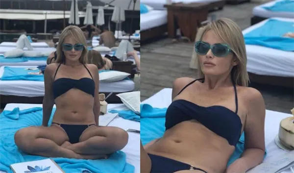 Дана Борисова в купальнике (2020 год)