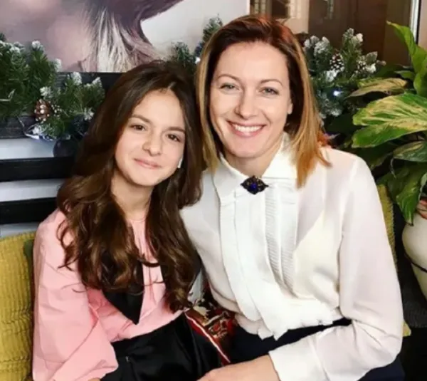 Ольга Красько с дочкой