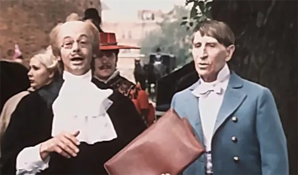 Александр Демьяненко и Сергей Филиппов (кадр из фильма «Летучая мышь», 1978)