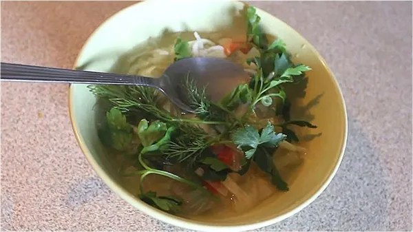 луковый суп с капустой для похудения