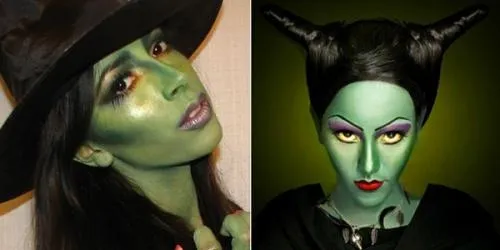 Макияж на Хэллоуин ведьма. Крутой макияж Ведьмы на Хэллоуин с фото и видео 14