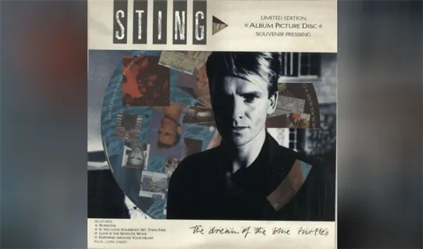 Обложка дебютного сольного альбома Стинга