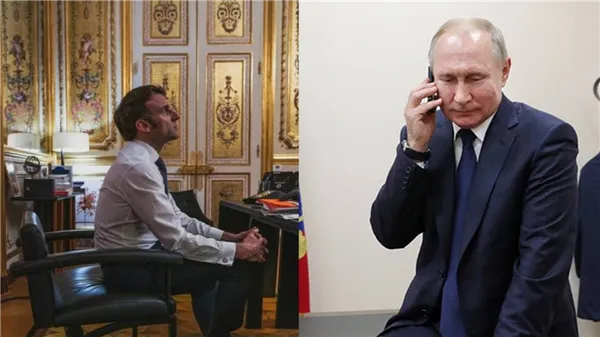 Телефонные разговоры Макрона и Путина стали поводом для шуток