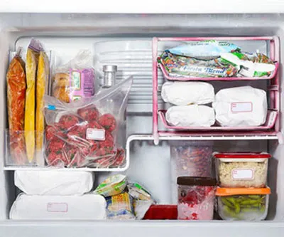 Порядок в морозильной камере холодильника 2