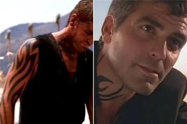 Знаменитая татуировка Джорджа Клуни из фильма «От заката до рассвета»