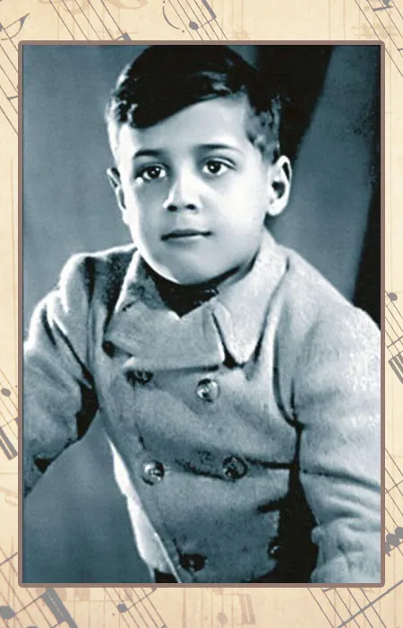 Адриано Челентано в детстве.