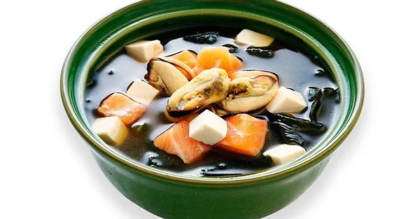 Суп мисо с морепродуктами