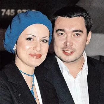 Анна Ковальчук с мужем Олегом Капустиным