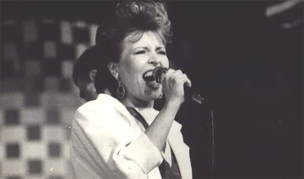 Ольга Кормухина на фестивале в Юрмале (1986)