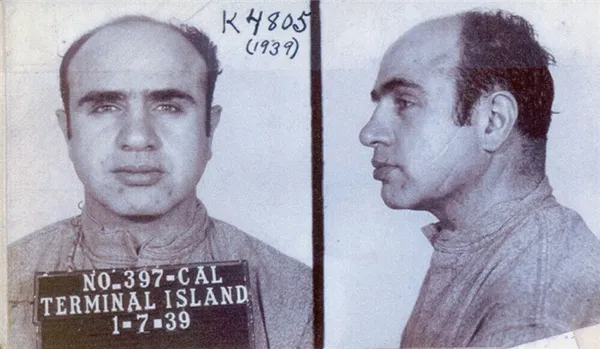  Аль Капоне в тюрьме на Терминал Айланд в Калифорнии, 7 января 1939